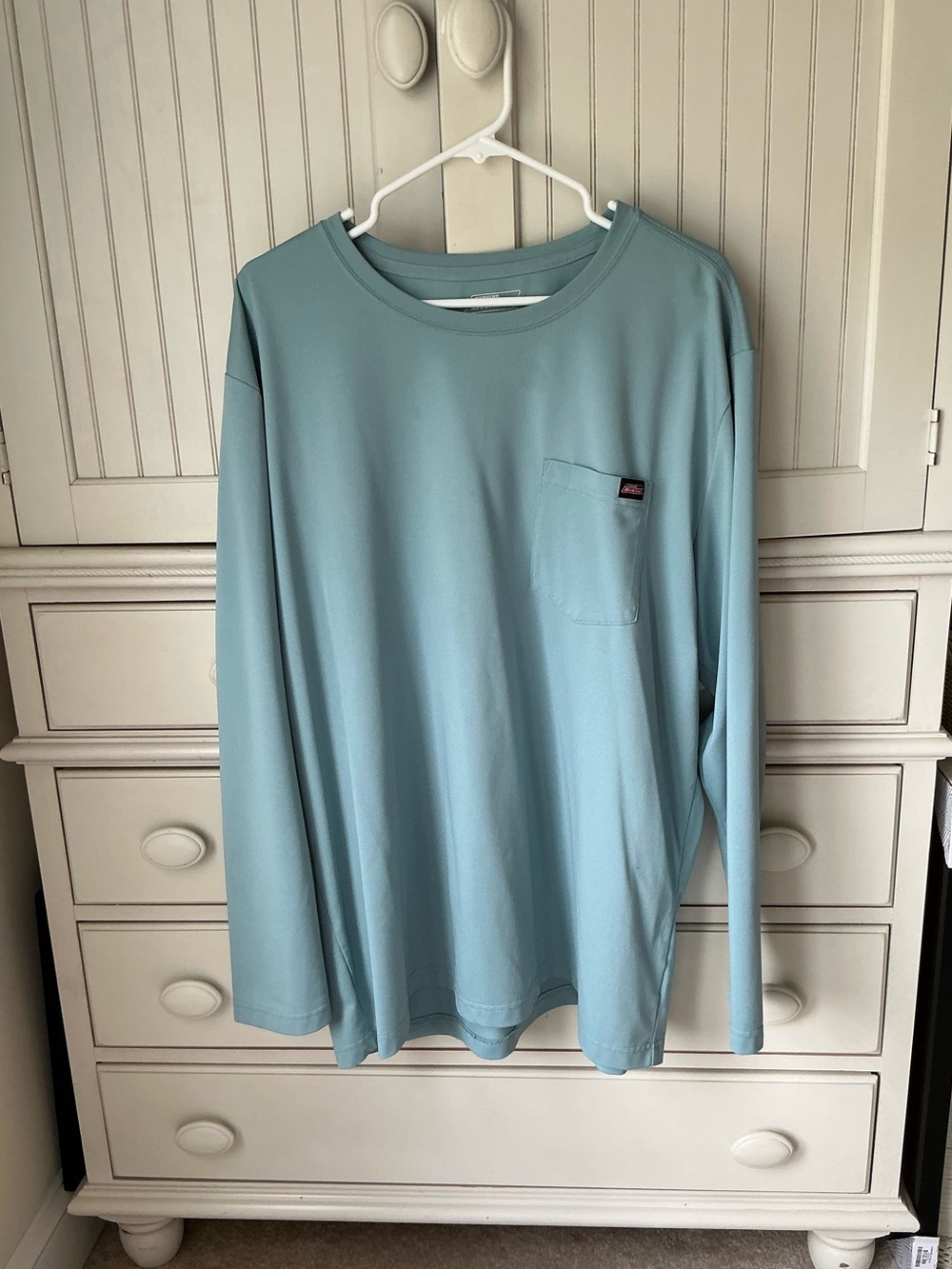 Men’s Dickies Long Sleeve Heavyweight Pocket T-Shirt - 2XL